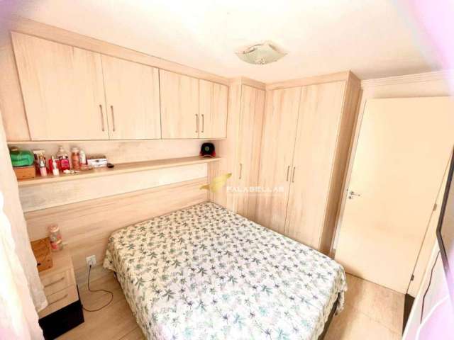 Apartamento com 2 dormitórios à venda, 47 m² por R$ 266.000,00 - Vila Tupi - Várzea Paulista/SP