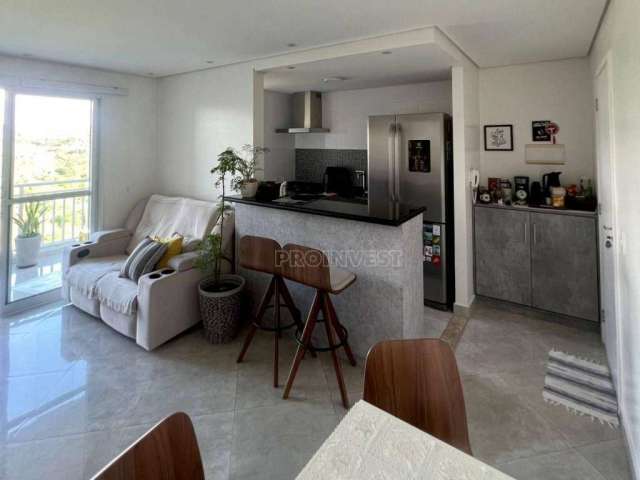 Apartamento com 2 dormitórios à venda, 59 m² por R$ 360.000,00 - Granja Viana - Cotia/SP
