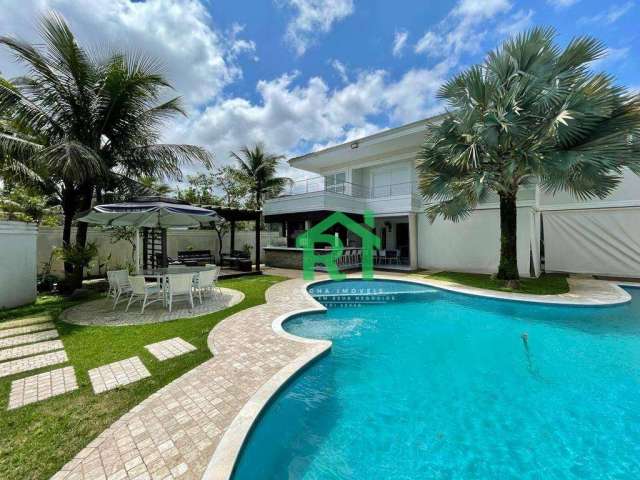 Casa com 5 dormitórios à venda, 820 m² por R$ 8.000.000,00 - Acapulco - Guarujá/SP