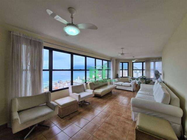 Cobertura com 3 dormitórios à venda, 270 m² por R$ 1.400.000,00 - Tombo - Guarujá/SP