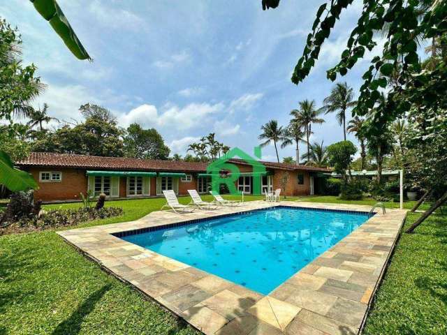 Casa com 5 dormitórios, 452 m² - venda por R$ 1.300.000,00 ou aluguel por R$ 12.000,00/mês - Balneário Praia do Pernambuco - Guarujá/SP