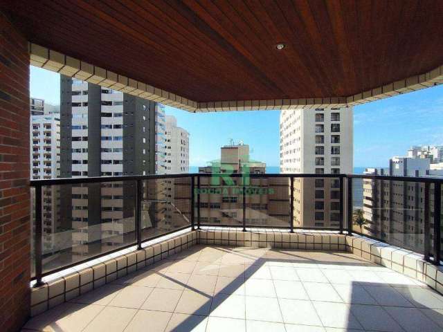 Apartamento Beira Mar, 4 Dormitórios sendo 2 Suítes, 2 Vagas, Lazer, Jardim Astúrias, Guarujá/SP