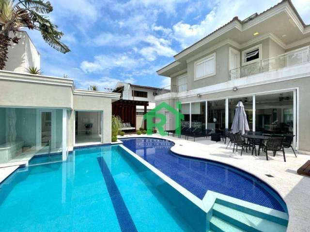 Casa com 6 dormitórios à venda, 400 m² por R$ 4.500.000,00 - Acapulco - Guarujá/SP