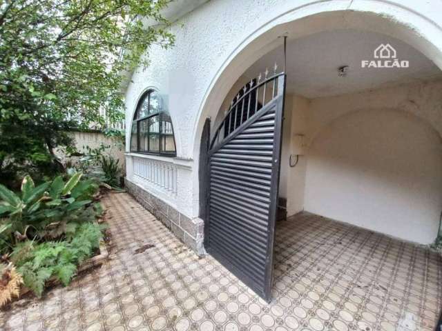 Sobrado, 338 m² - venda por R$ 2.120.000,00 ou aluguel por R$ 11.000,00/mês - Boqueirão - Santos/SP