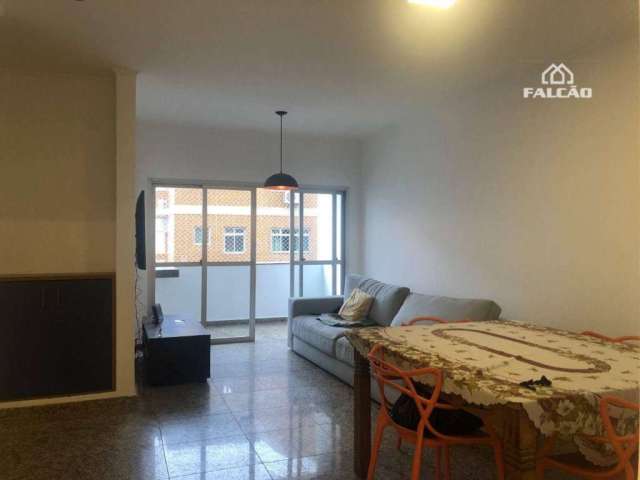 Apartamento para alugar, 83 m² por R$ 2.600,00/mês - Jardim Três Marias - Guarujá/SP