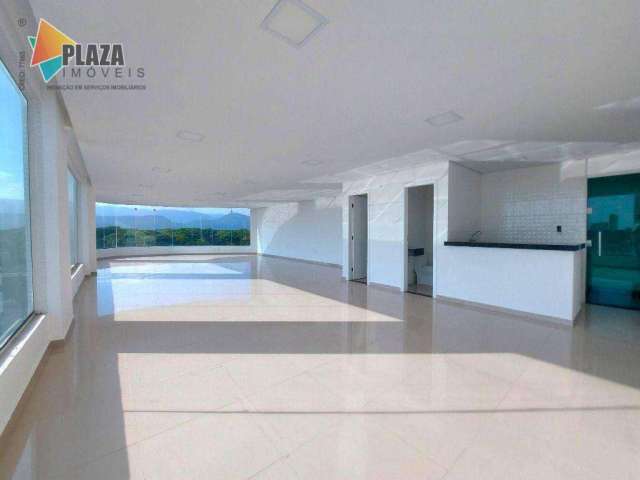 Sala para alugar, 91 m² por R$ 3.550,01/mês - Mirim - Praia Grande/SP