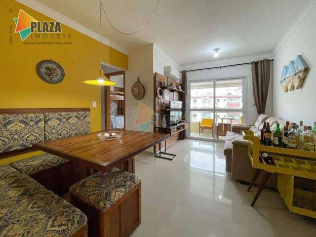Apartamento para alugar, 68 m² por R$ 5.500,00/mês - Canto do Forte - Praia Grande/SP