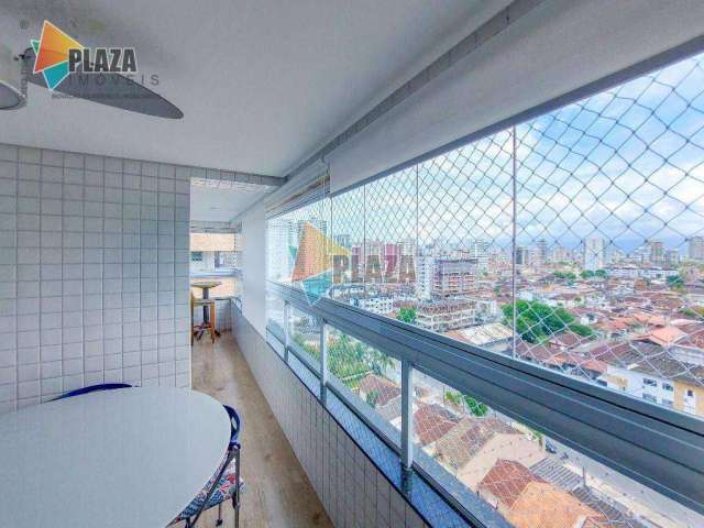 Apartamento para alugar, 88 m² por R$ 4.150,00/mês - Canto do Forte - Praia Grande/SP