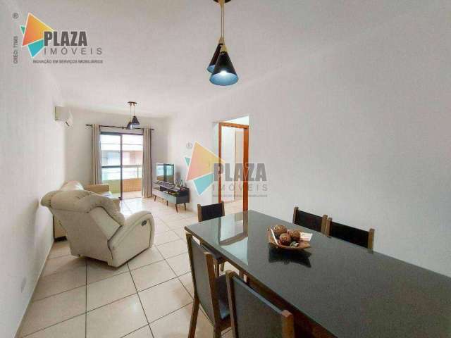 Apartamento com 2 dormitórios para alugar, 83 m² por R$ 4.000,00/mês - Canto do Forte - Praia Grande/SP