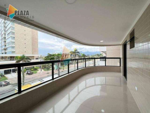 Apartamento com 2 dormitórios para alugar, 78 m² por R$ 3.000,00/mês - Mirim - Praia Grande/SP