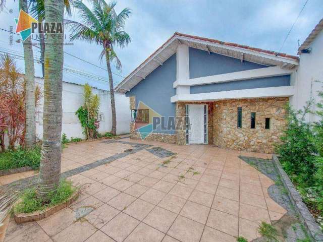 Casa com 3 dormitórios para alugar, 215 m² por R$ 5.200,00/mês - Aviação - Praia Grande/SP