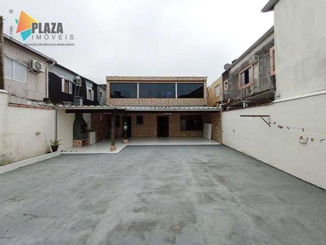 Casa com 3 dormitórios para alugar, 175 m² por R$ 3.400,00/mês - Tupi - Praia Grande/SP