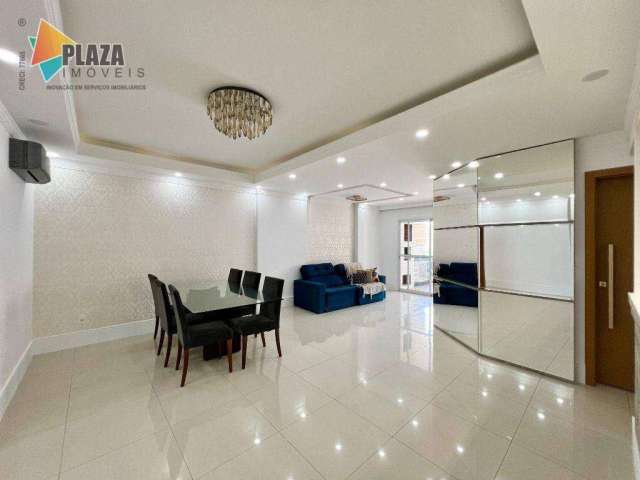 Apartamento com 4 dormitórios à venda, 156 m² por R$ 1.300.000,00 - Vila Guilhermina - Praia Grande/SP