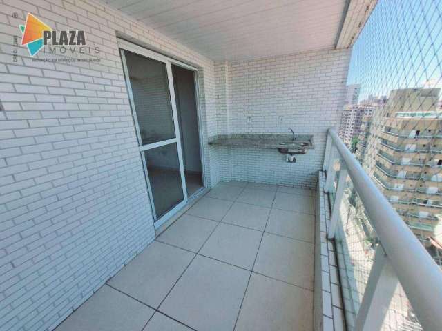 Apartamento para alugar, 67 m² por R$ 2.700,00/mês - Tupi - Praia Grande/SP