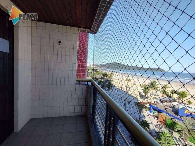 Apartamento com 3 dormitórios para alugar, 117 m² por R$ 5.000,00/mês - Vila Guilhermina - Praia Grande/SP