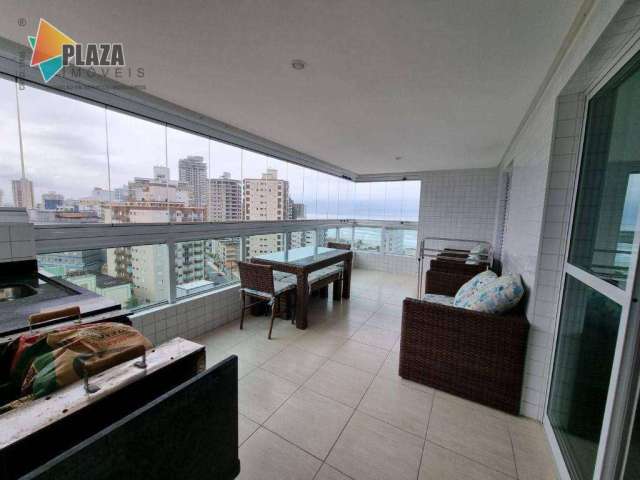 Apartamento com 3 dormitórios à venda, 108 m² por R$ 750.000,00 - Caiçara - Praia Grande/SP
