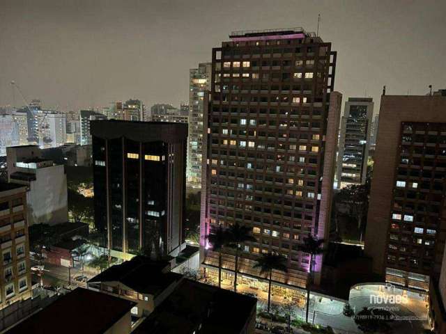 Apartamento com 1 dormitório para alugar, 37 m² por R$ 3.697,00/mês - Paraíso - São Paulo/SP