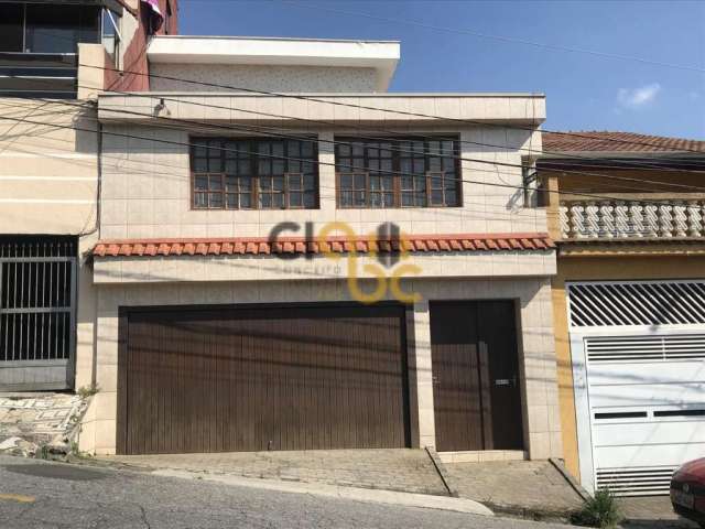 Sobrado a venda 257 m² Vila Palmares 4 dormitórios 1 suíte 2 vagas de garagem Santo André