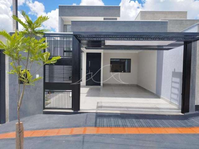 Casa à venda em Maringá, Jardim Pinheiros, com 3 quartos, com 127 m² de construção
