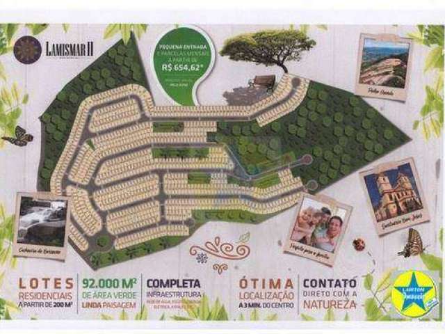 Terreno à venda, 200 m² por R$ 110.000,00 - Serra Negra - Bom Jesus dos Perdões/SP