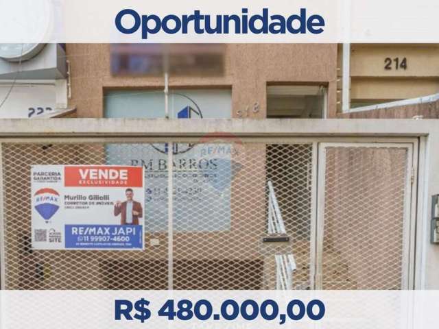Vende-se casa comercial em Jundiaí - Charará Urbana - Quatro salas - A.C.:130m² - R$: 480.000,00