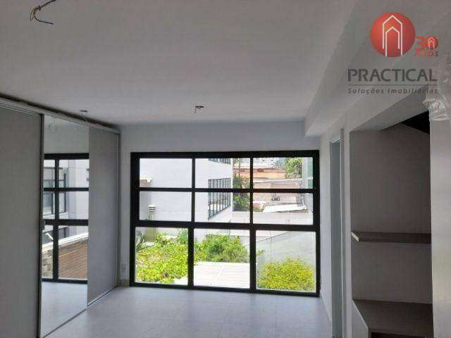 Apartamento Duplex com 1 dormitório à venda, 60 m² por R$ 800.000,00 - Brooklin - São Paulo/SP