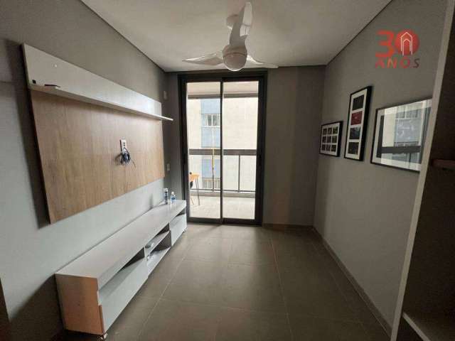 Apartamento com 1 dormitório para alugar, 41 m² por R$ 7.966,73/mês - Jardim Paulista - São Paulo/SP