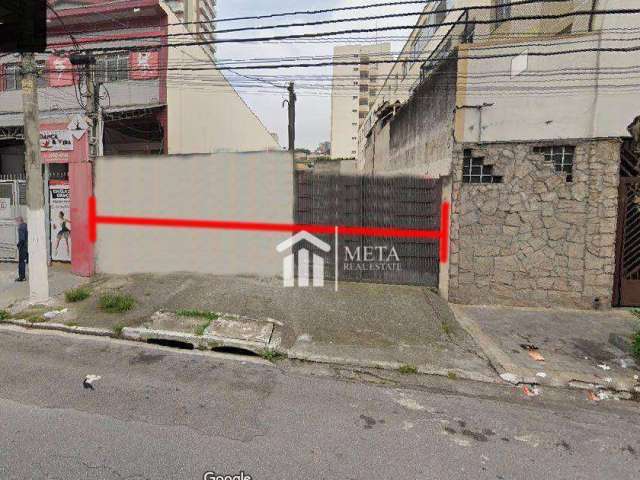 Terreno, 450 m² - venda por R$ 2.150.000,00 ou aluguel por R$ 7.000,00/mês - Santana - São Paulo/SP