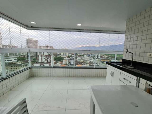 Apartamento com 2 dormitórios para alugar, 93 m² por R$ 4.200,02/mês - Caiçara - Praia Grande/SP