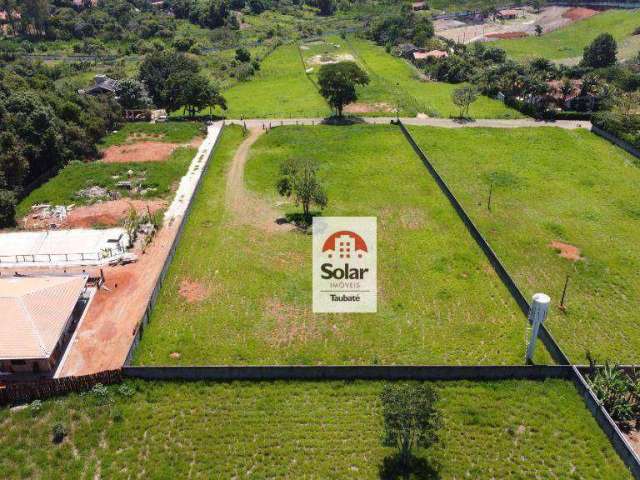 Terreno à venda, 5100 m² por R$ 1.275.000,00 - Chácaras Cataguá - Taubaté/SP