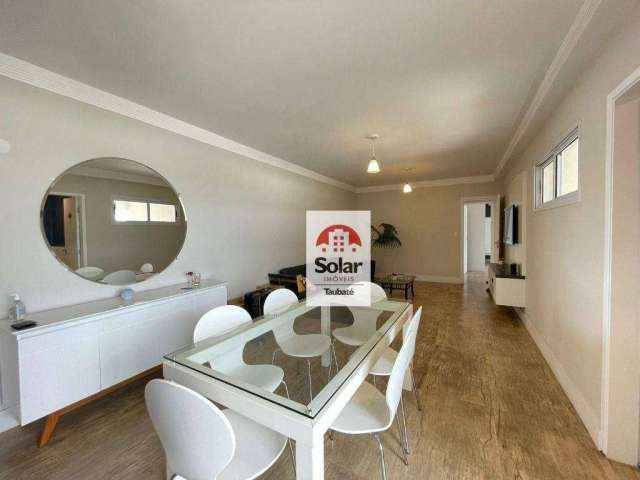 Apartamento com 3 dormitórios para alugar, 110 m² por R$ 4.213,28/mês - Barranco - Taubaté/SP
