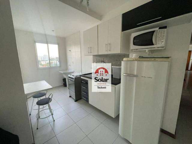 Apartamento com 1 dormitório para alugar, 38 m² por R$ 1.108,64/mês - Vila São José - Taubaté/SP