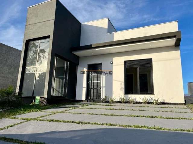 Casa em condomínio fechado com 3 quartos à venda na Área Rural, 2771, Zona Rural, Viamão, 100 m2 por R$ 457.000