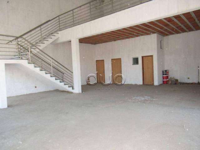 Salão para alugar, 189 m² por R$ 17.210,00/mês - Alemães - Piracicaba/SP