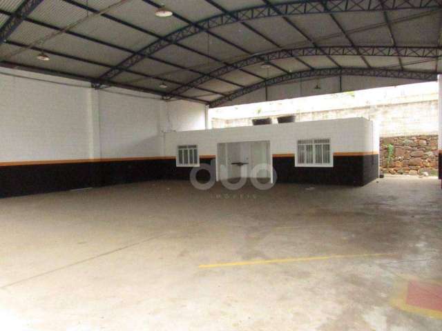 Barracão para alugar, 320 m² por R$ 6.750,00/mês - Vila Independência - Piracicaba/SP