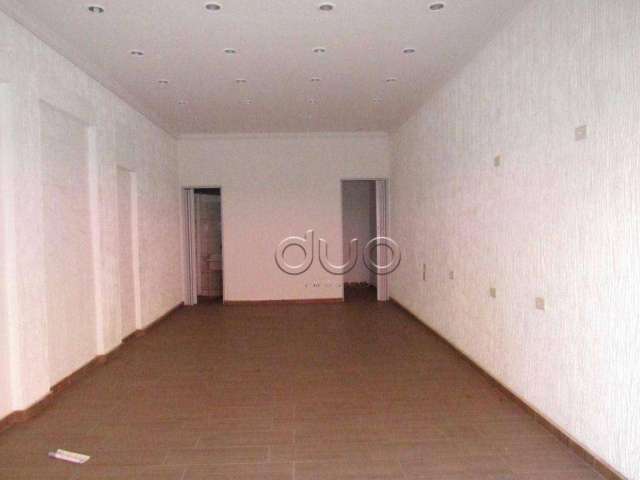 Salão para alugar, 40 m² por R$ 3.315,00/mês - Centro - Piracicaba/SP