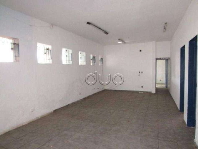 Salão para alugar, 256 m² por R$ 3.110,00/mês - Vila Rezende - Piracicaba/SP