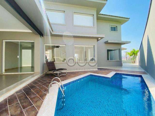 Casa com 4 dormitórios, 333 m² - venda por R$ 2.850.000,00 ou aluguel por R$ 15.581,00/mês - Terras de Piracicaba - Piracicaba/SP