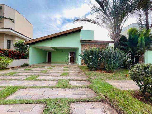 Casa com 3 dormitórios, 241 m² - venda por R$ 1.300.000,00 ou aluguel por R$ 6.475,00/mês - TERRAS DE PIRACICABA III - Piracicaba/SP