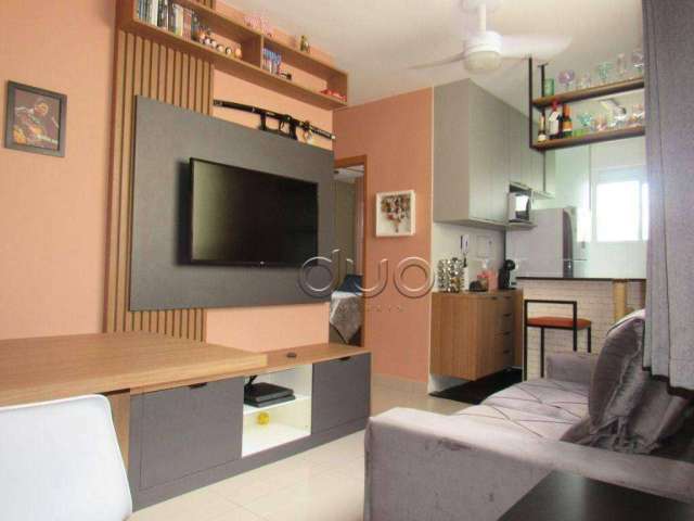 Apartamento com 2 dormitórios, 45 m² - venda por R$ 170.000,00 ou aluguel por R$ 1.100,01/mês - Jardim São Francisco - Piracicaba/SP
