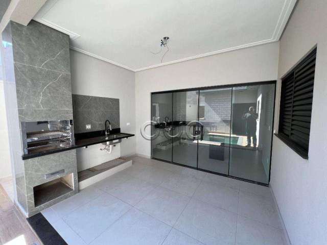 Casa à venda em Piracicaba em condomínio fechado com 3 dormitórios à venda, 172 m² por R$ 950.000,00