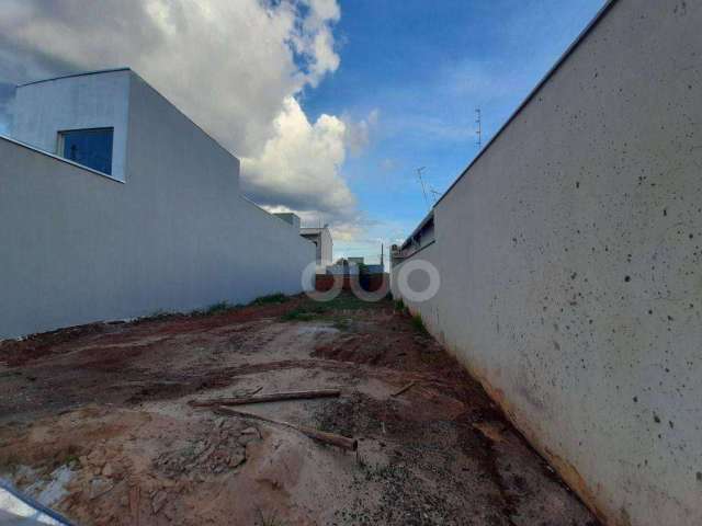 Terreno à venda, 175 m² por R$ 150.000,00 - Altos do Taquaral - Piracicaba/SP