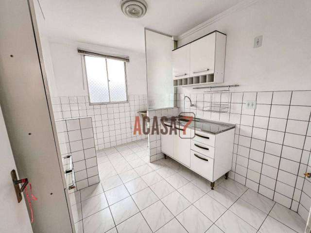 Apartamento com 3 dormitórios para alugar, 63 m² - Vila Augusta - Sorocaba/SP
