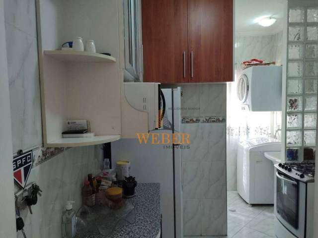 Apartamento com 2 dormitórios à venda, 55 m² por R$ 230.000,00 - Jardim das Margaridas - Jandira/SP