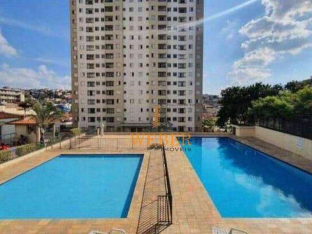 Apartamento com 2 dormitórios à venda, 50 m² por R$ 270.000,00 - Vila Mercês - Carapicuíba/SP