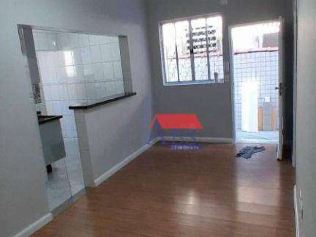 Apartamento com 1 dormitório à venda, 42 m² por R$ 270.000 - Encruzilhada - Santos/SP