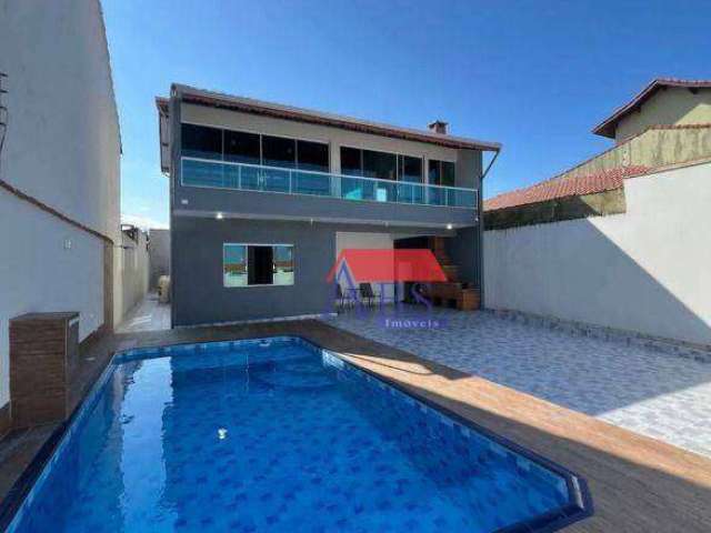 Casa com 8 dormitórios para temporada por R$ 4.000 - Jardim Marina - Mongaguá/SP