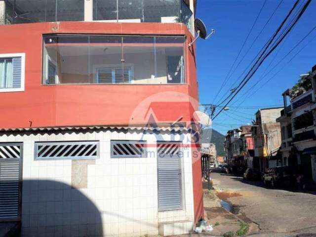 Sobrado com 2 dormitórios à venda, 168 m² por R$ 220.000,00 - Vila Natal - Cubatão/SP