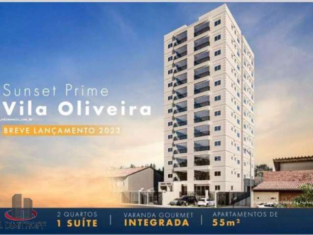 Apartamento para Venda em Mogi das Cruzes, Vila Oliveira, 2 dormitórios, 1 suíte, 2 banheiros, 1 vaga