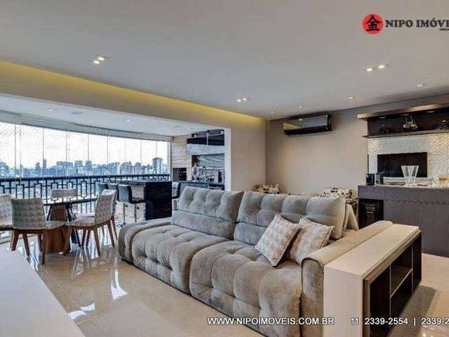 Apartamento com 3 dormitórios à venda, 118 m² por R$ 1.810.000,00 - Campo Belo - São Paulo/SP